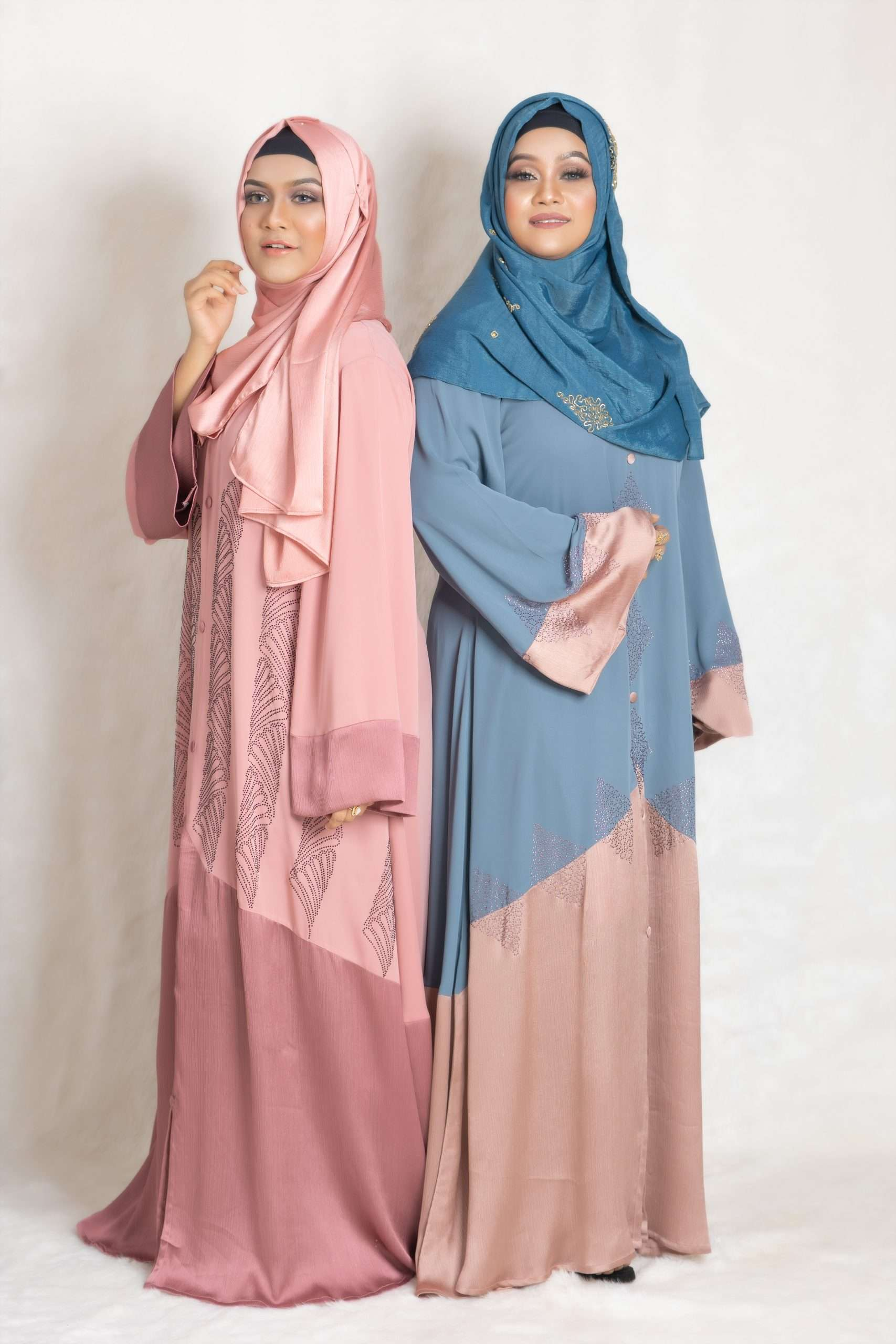 HijabBook’s signature crystal desing gown
